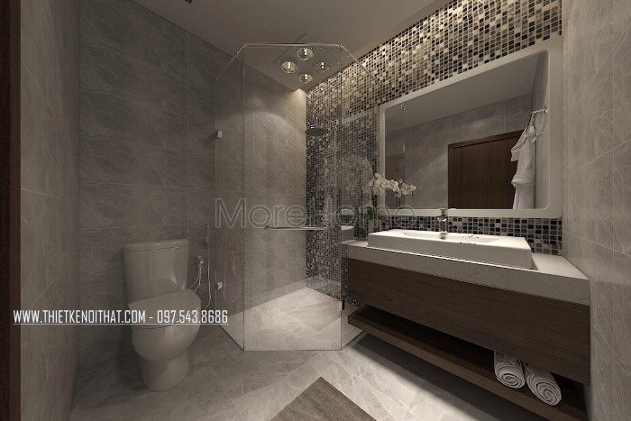 Thiết kế chung cư phong cách tối giản