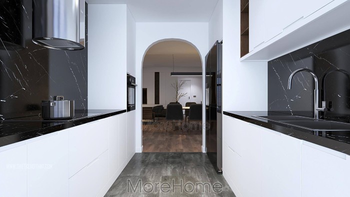 Thiết kế chung cư phong cách tối giản