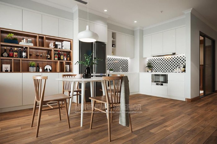 Thiết kế chung cư phong cách tối giản