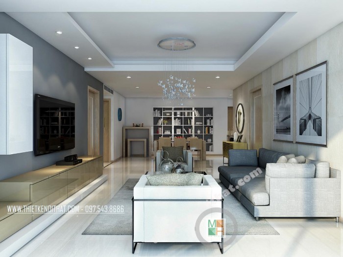 Thiết kế chung cư phong cách Nhật Bản