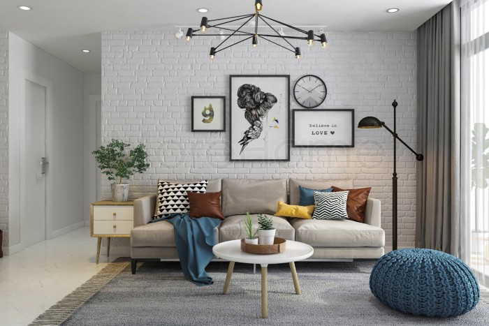 Thiết kế chung cư phong cách scandinavian
