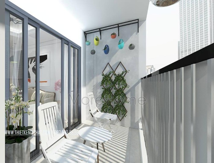 Thiết kế căn hộ sân vườn đẹp