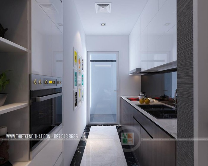 Thiết kế chung cư căn góc