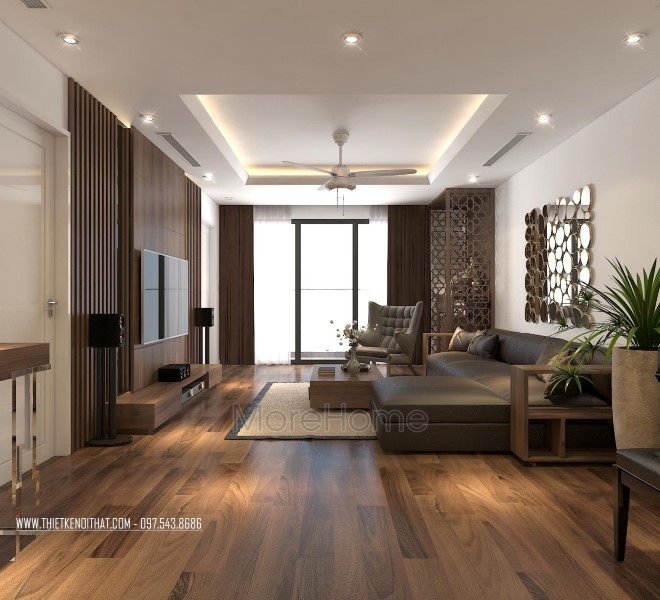 Thiết kế chung cư bằng gỗ