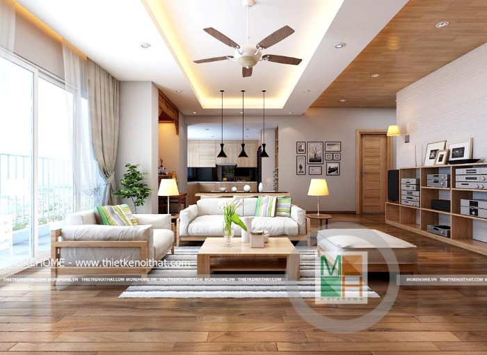 Thiết kế chung cư bằng gỗ