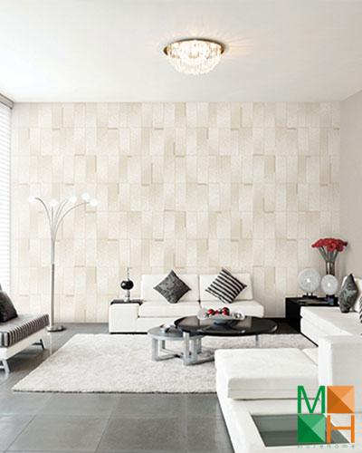giấy dán tường phòng khách Hàn Quốc